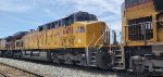 UP 6471 a C44ACM  is the 3rd Motor on the MNPWC tied down in The East Ogden UP Yard waiting for Train Crew to take Her Southbound towards UP West Colton Yard, California 